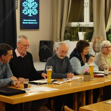Jahreshauptversammlung 2025 der Vereinigung der Gartenfreunde Baden-Baden e.V.